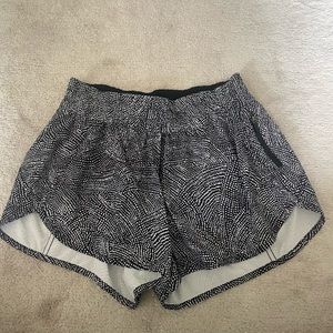 Track That Lululemon shorts 3 inch